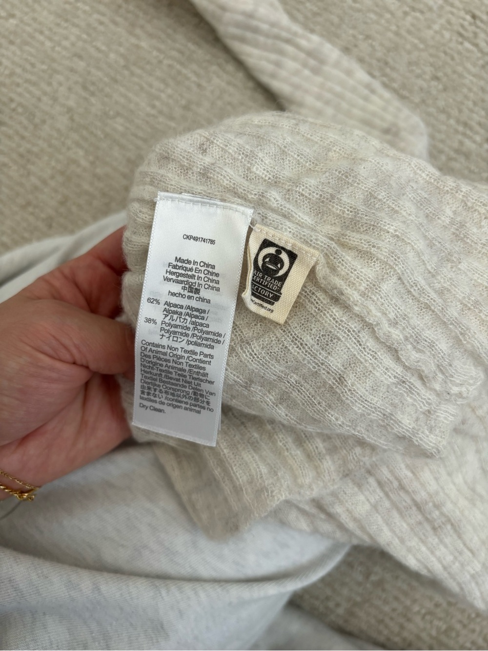 Madewell Alpaca Blend Henley - Picture 10 of 11